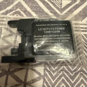 Replacement Ink for LC12/71/73/42/400/1240/1220B sealed in package